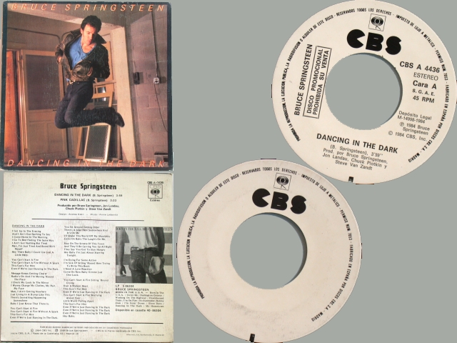 Bruce Springsteen - DANCING IN THE DARK (ONE SIDED)